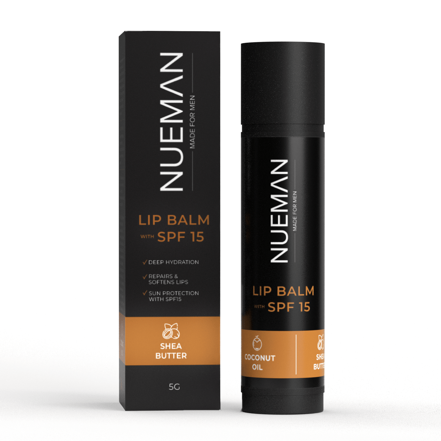 Nueman men’s lip balm in India – moisturizing and nourishing for dry lips